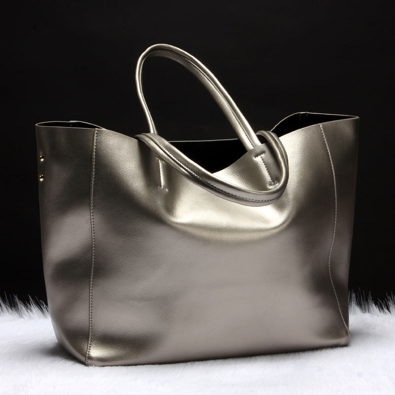 Classy Large Genuine Leather Handbag.