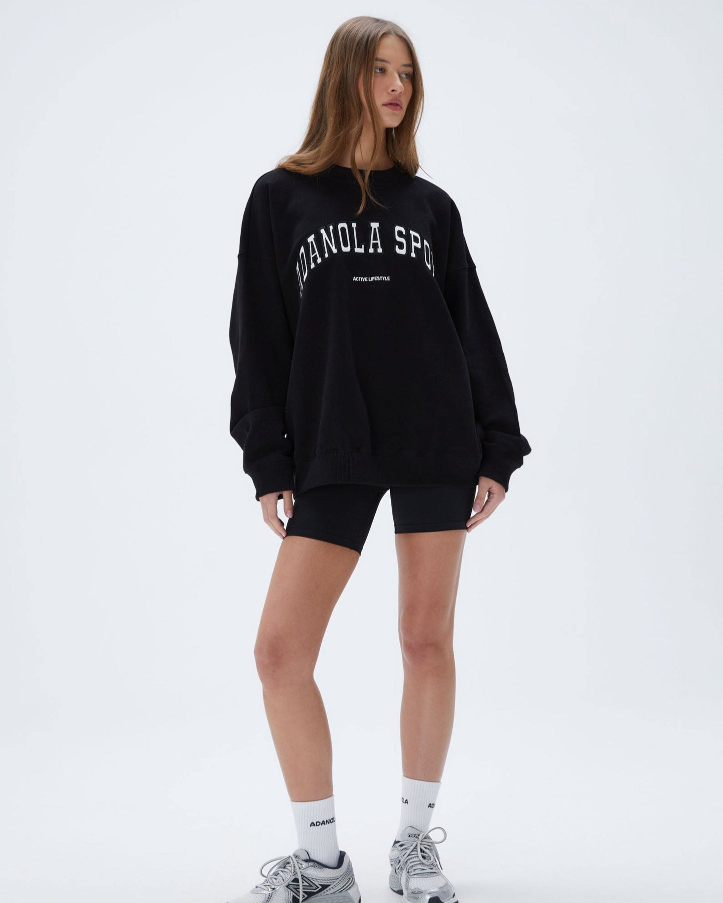 AS Oversized Sweatshirt - Black