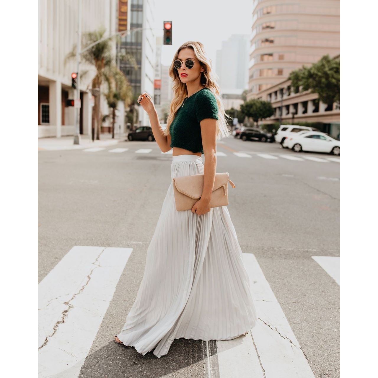 Women fashion casual skirt girls high Waist long skirts keep