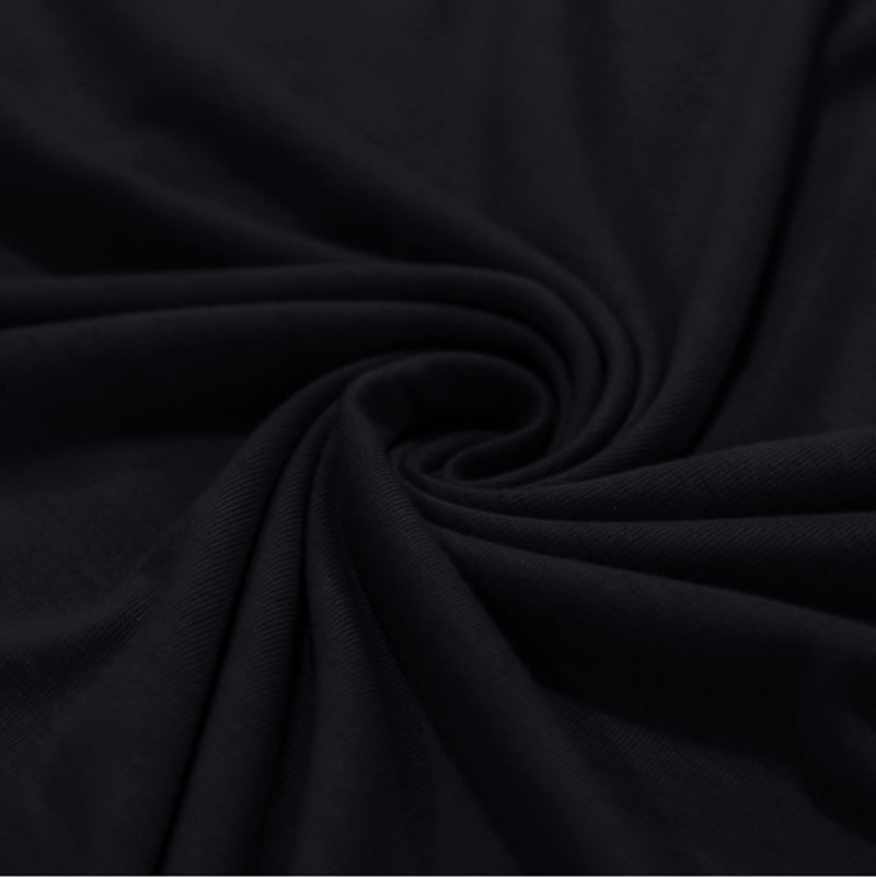 Cool Casual Black Long Sleeve Off Shoulder 2-piece Set