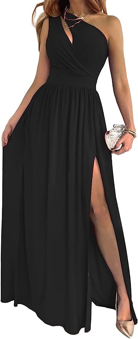 Elegant Urban Off-Shoulder Maxi Dress