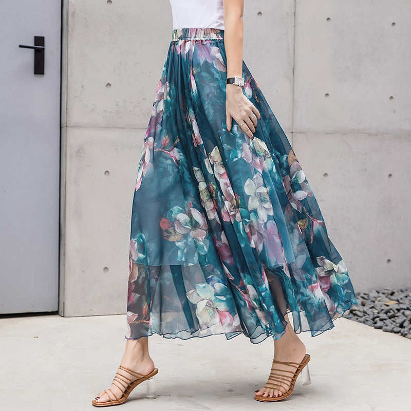 Love Me More Printed Skirt