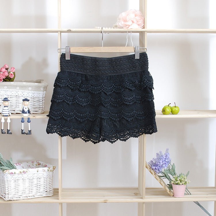 Forever My Love Lace Crochet Culottes