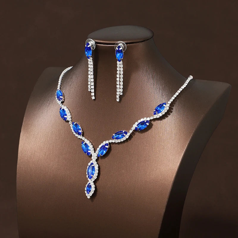 Exquisite European Style Necklace & Earring Set