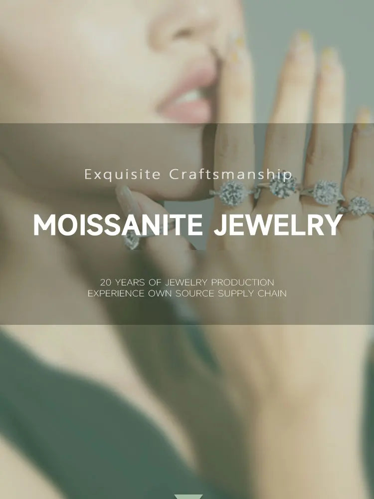 Sterling Silver Heart Shaped Pendant & Earring Moissanite Lab Diamonds Set