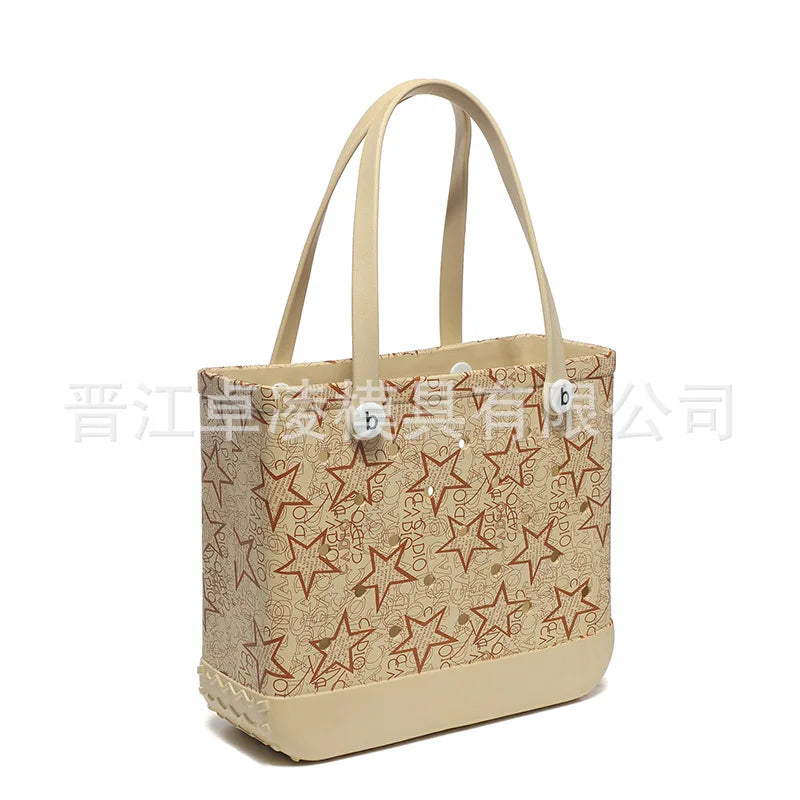 Large Summer Beach Bogg Bags EVA Waterproof