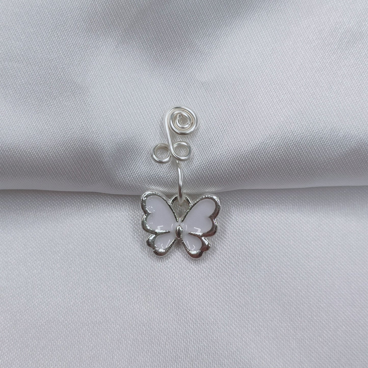 Butterfly Gold-Plated Nose Ring.