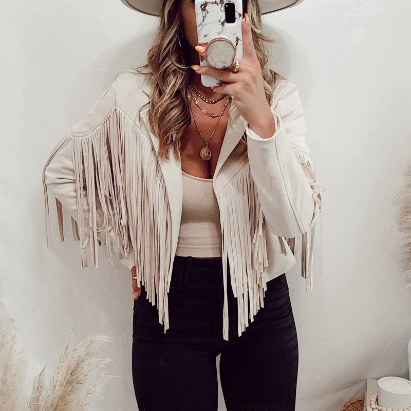 Elegance Defined Tassel Jacket