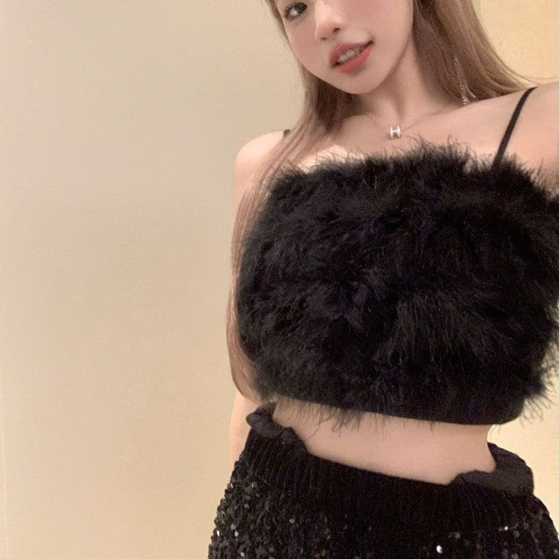 American-style Furry  Summer Top