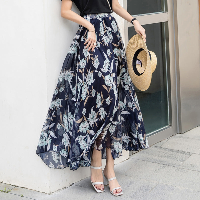 Love Me More Printed Skirt