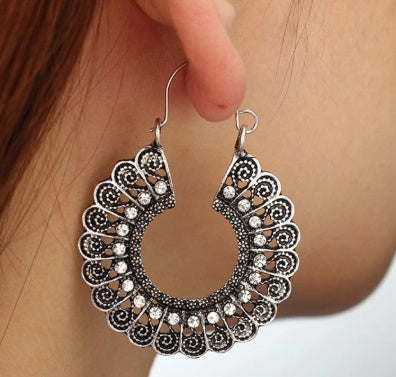 Bohemian Style Vintage Ancient Earrings.