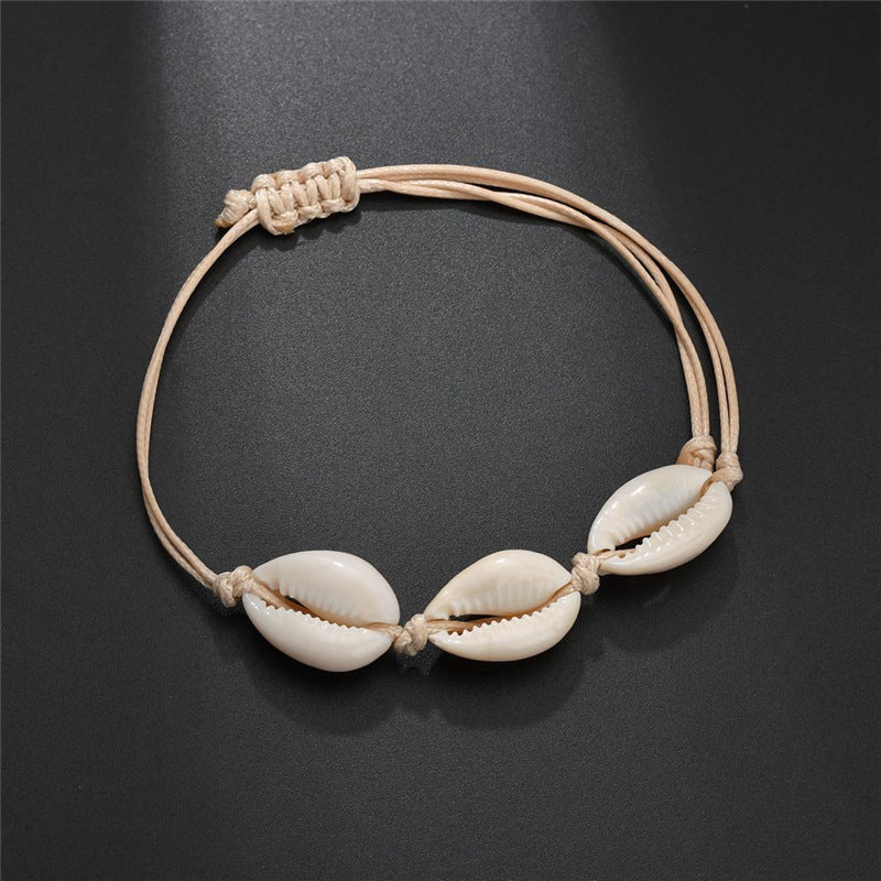 Sea Star Beads Beach Anklet Jewelry- Handcrafted Charms