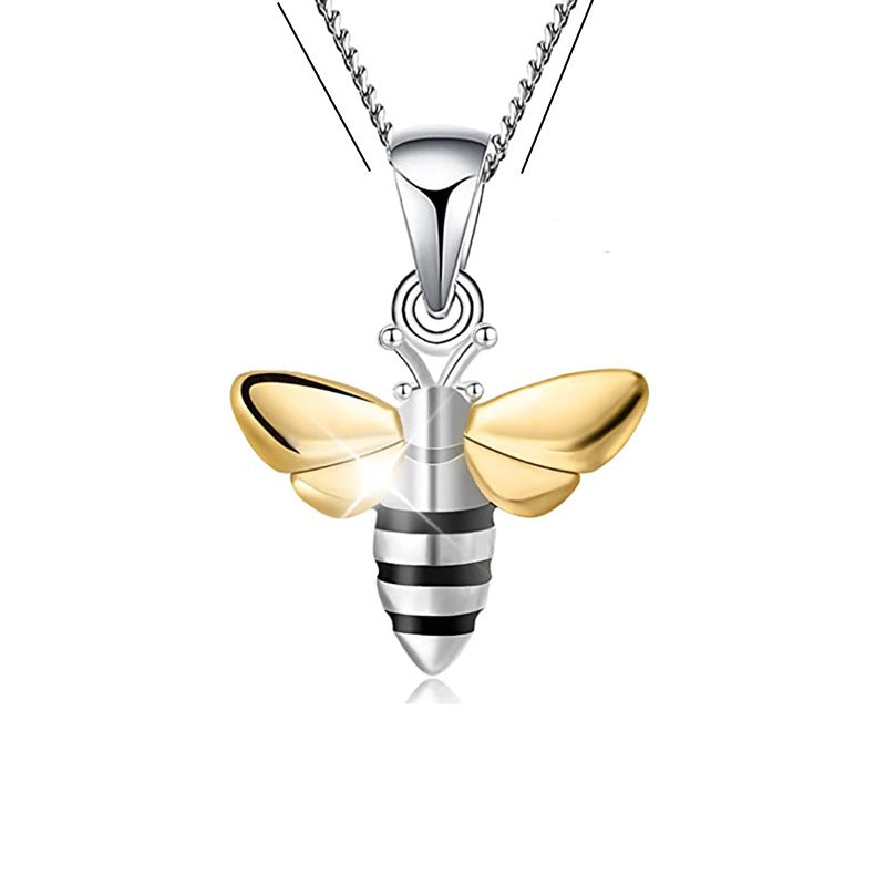 Honey Bee Necklace.