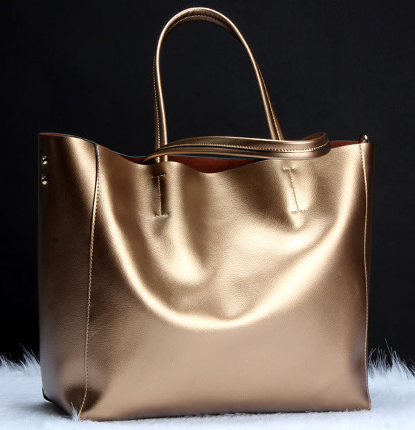 Classy Large Genuine Leather Handbag.