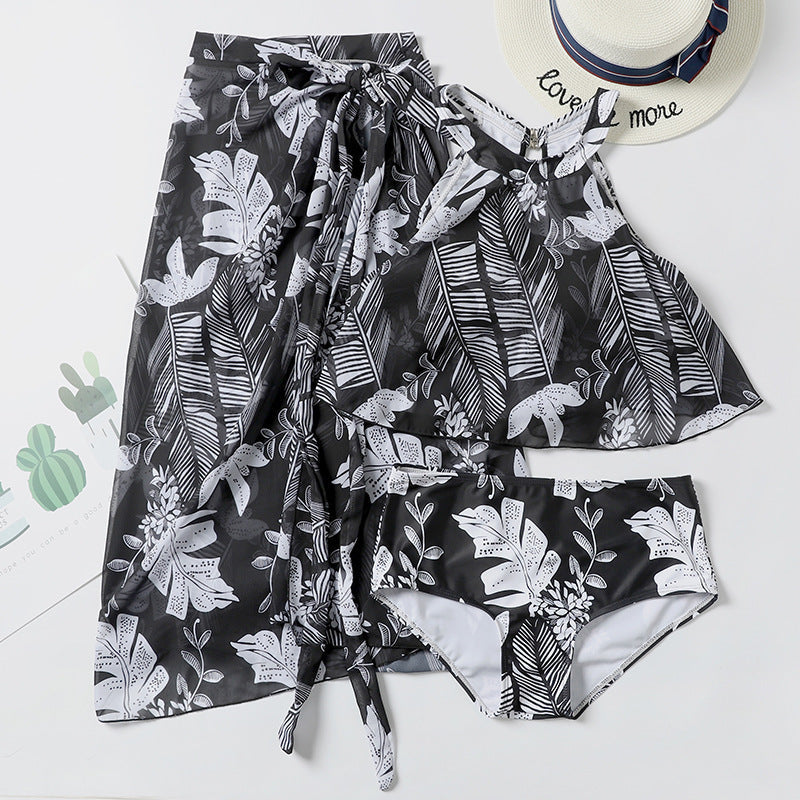 Couples Matching Swimwear Shorts & Cover Up Set