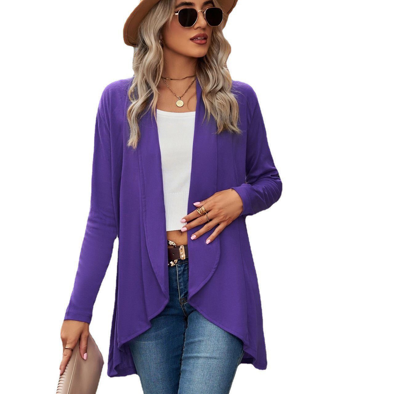 Elegant Loose  Knitted  Cardigan