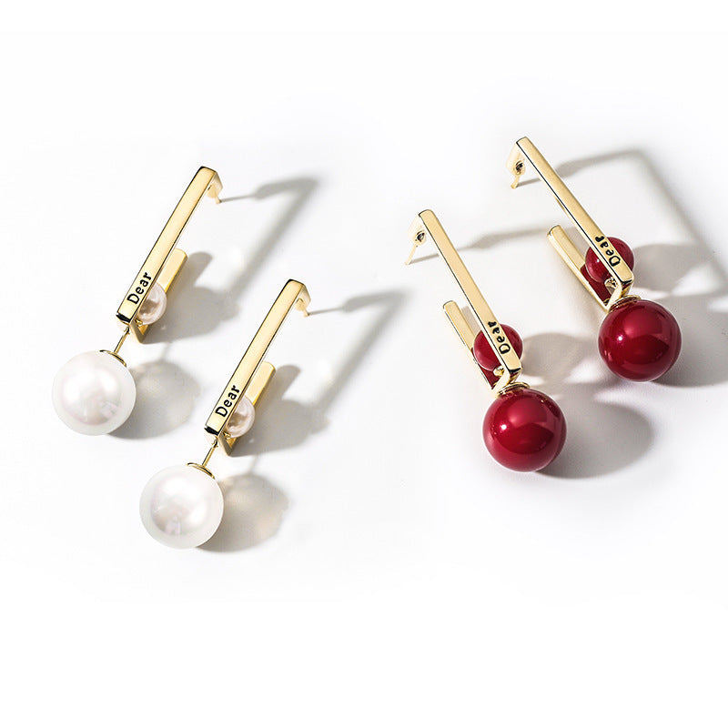 Unique 925 Sterling Silver 3D Modern Rectangle Shape Earrings.