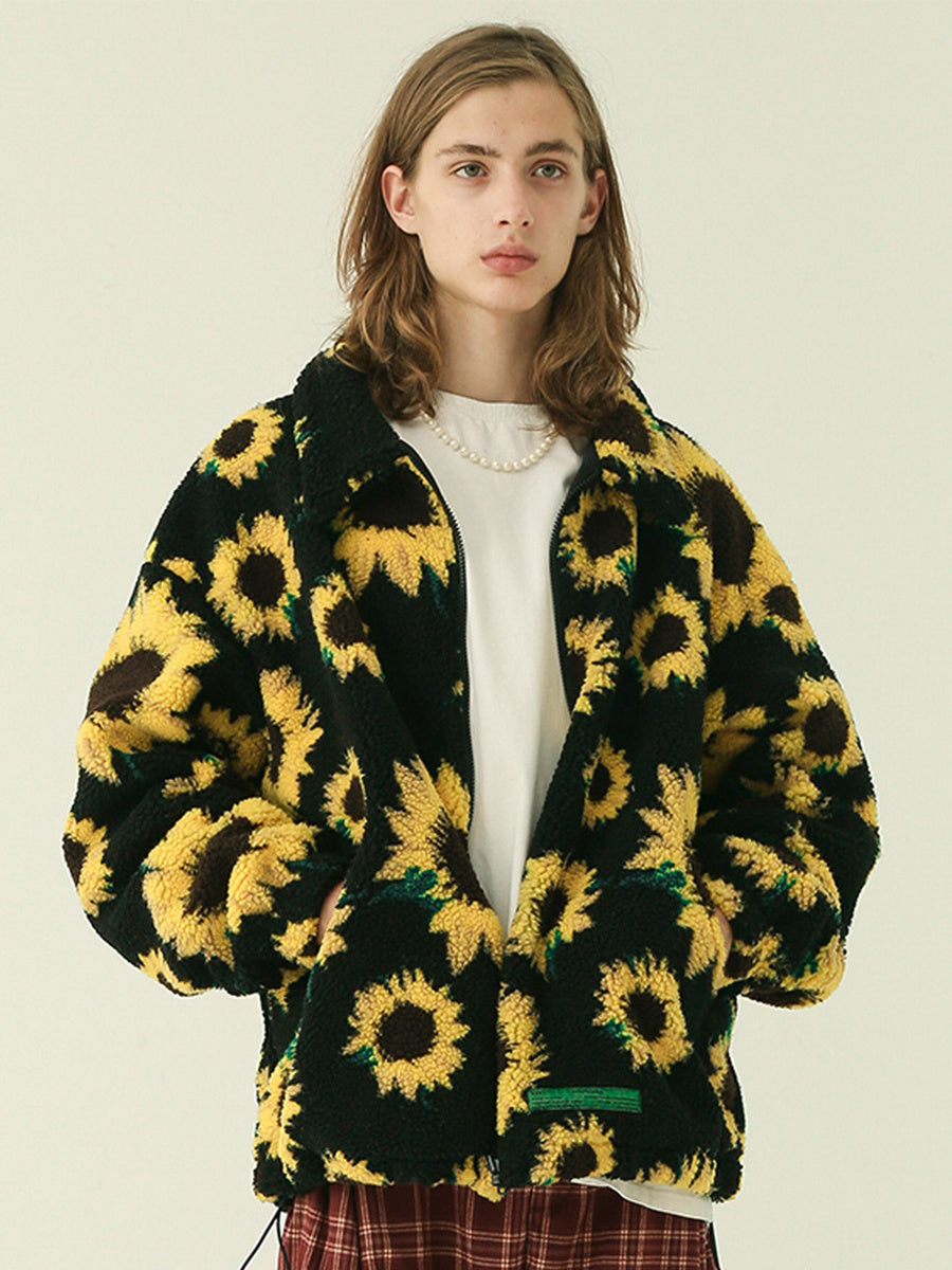 Sweet-and-Sunny Lamb Cashmere Coat