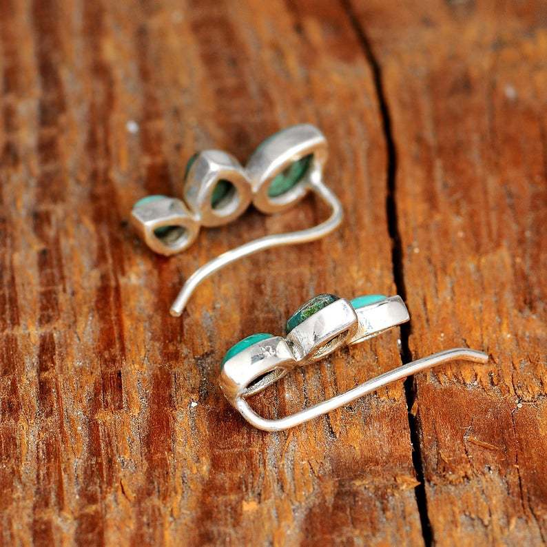 Bohemian Turquoise Earrings For Everyday Simplicity.