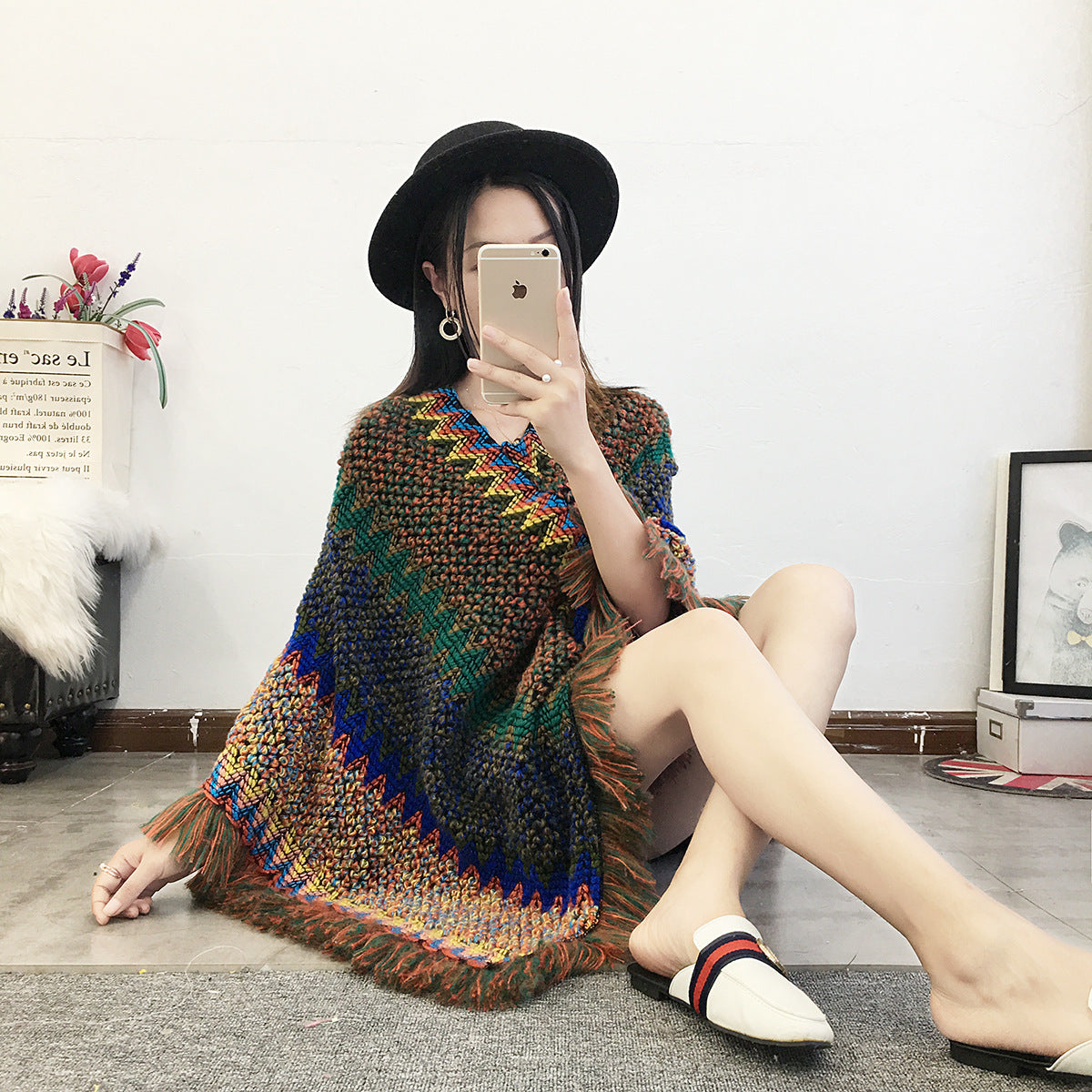 Boho Vibes Scarf Coat