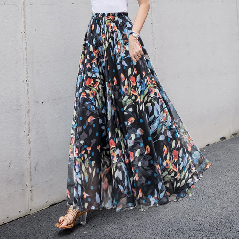 Love Me More Printed Skirt