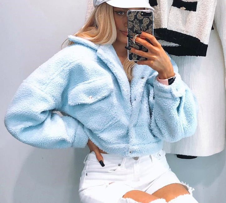 Luxe and Sweet Chic Crop Coat