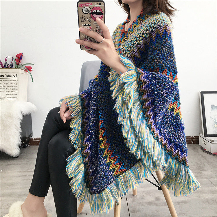 Boho Vibes Scarf Coat
