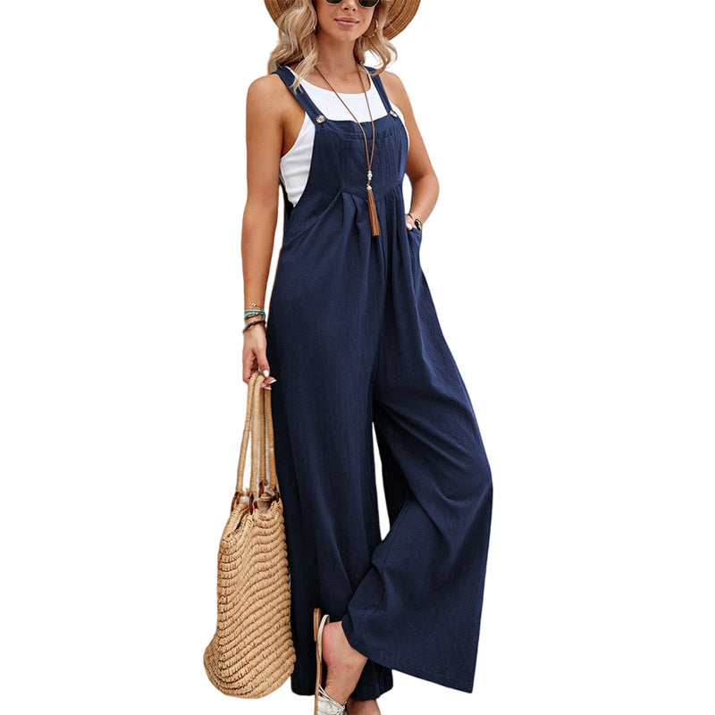 Wanderlust Loose Bib Pants JUMPSUITS & ROMPERS With Pockets