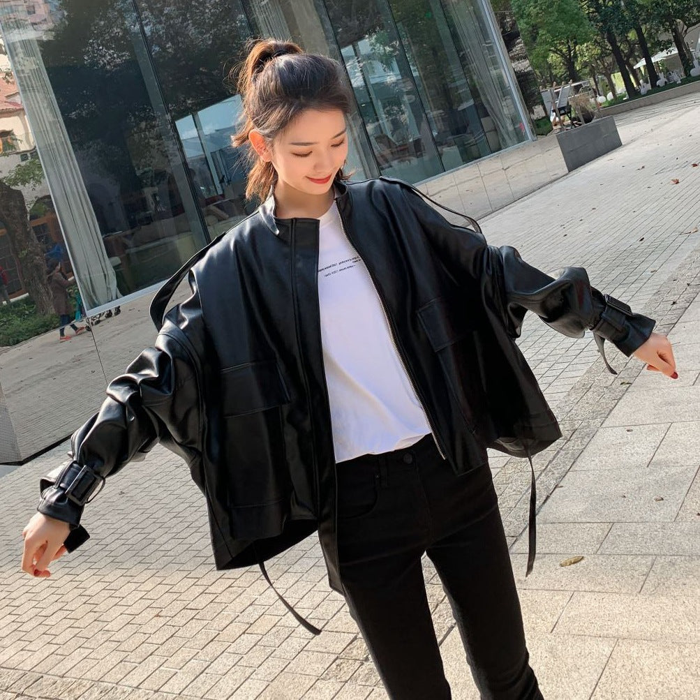 Retro Shenanigans Leather Jacket