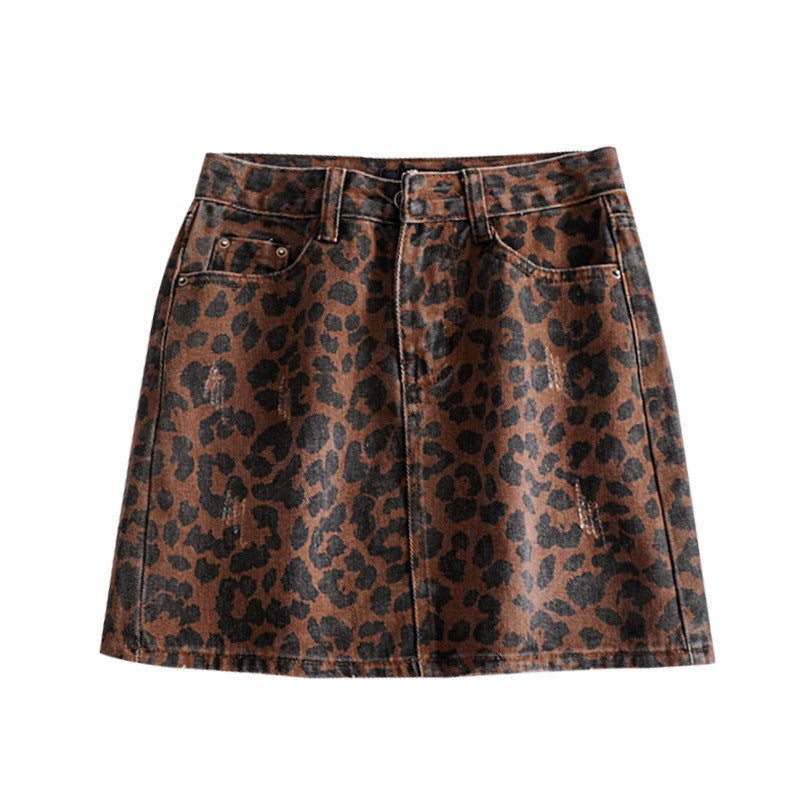 Flirty Desire Leopard Print Mini Skirt