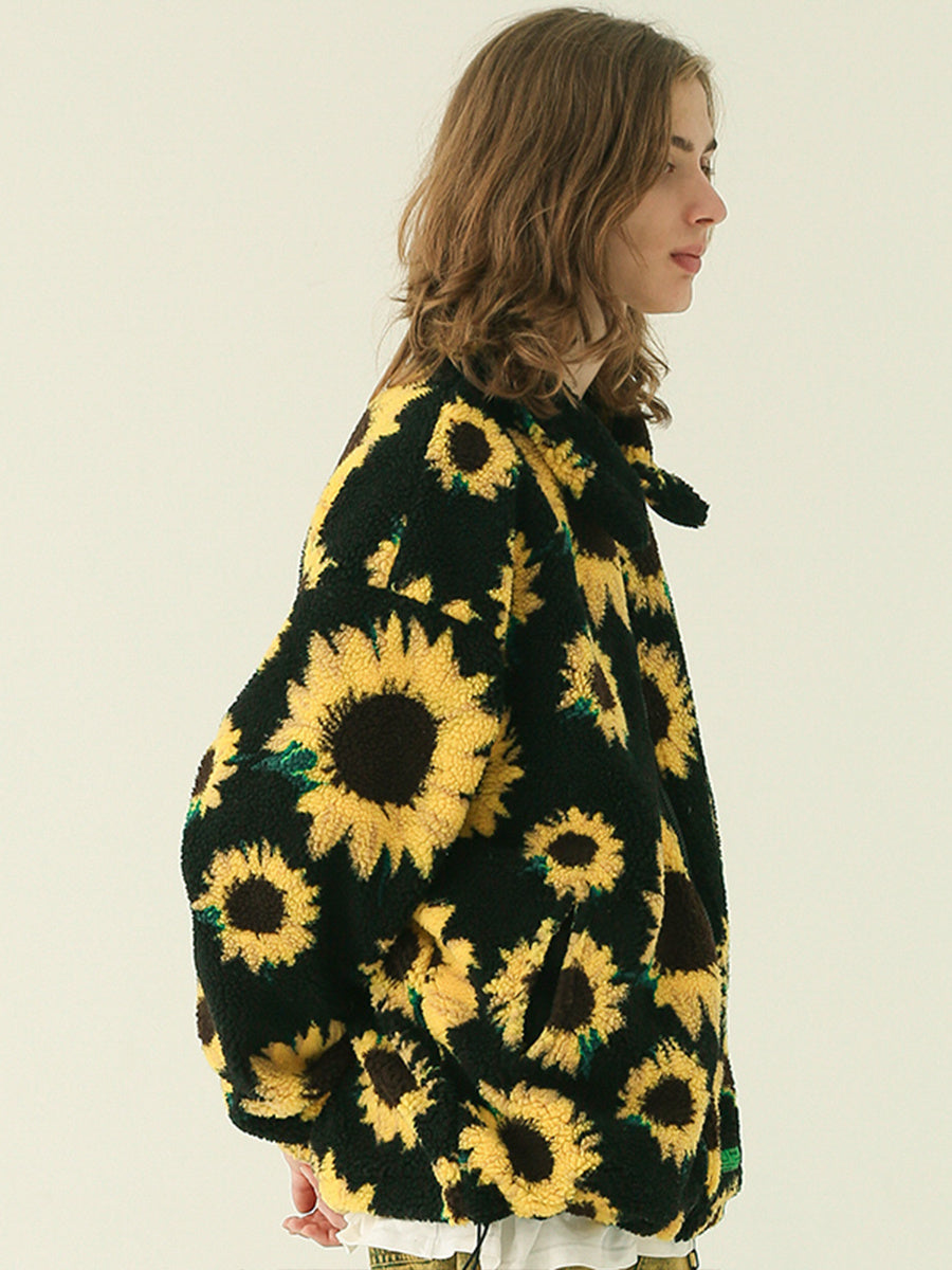 Sweet-and-Sunny Lamb Cashmere Coat