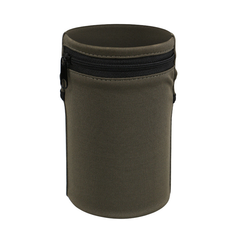 Elastic Band Wrist Wallet Pouch with 2 Zipper Pockets for Valuables.