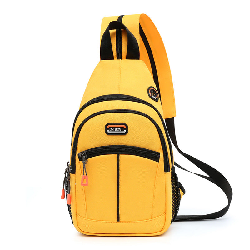 Oxford Sport Backpack Shoulder Bags with USB Design