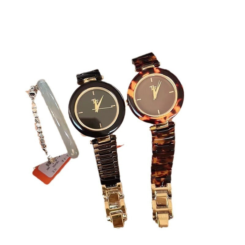 Amber Retro Ladies Watch
