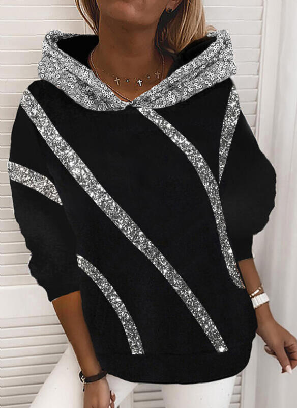 Modern Muse Sequinned Hoodie