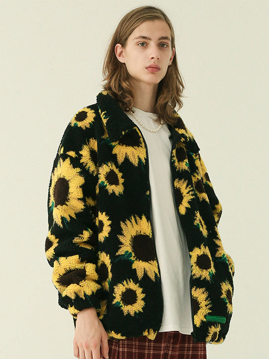 Sweet-and-Sunny Lamb Cashmere Coat