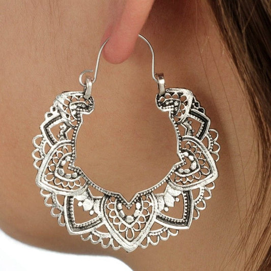 Bohemian Style Vintage Ancient Earrings.