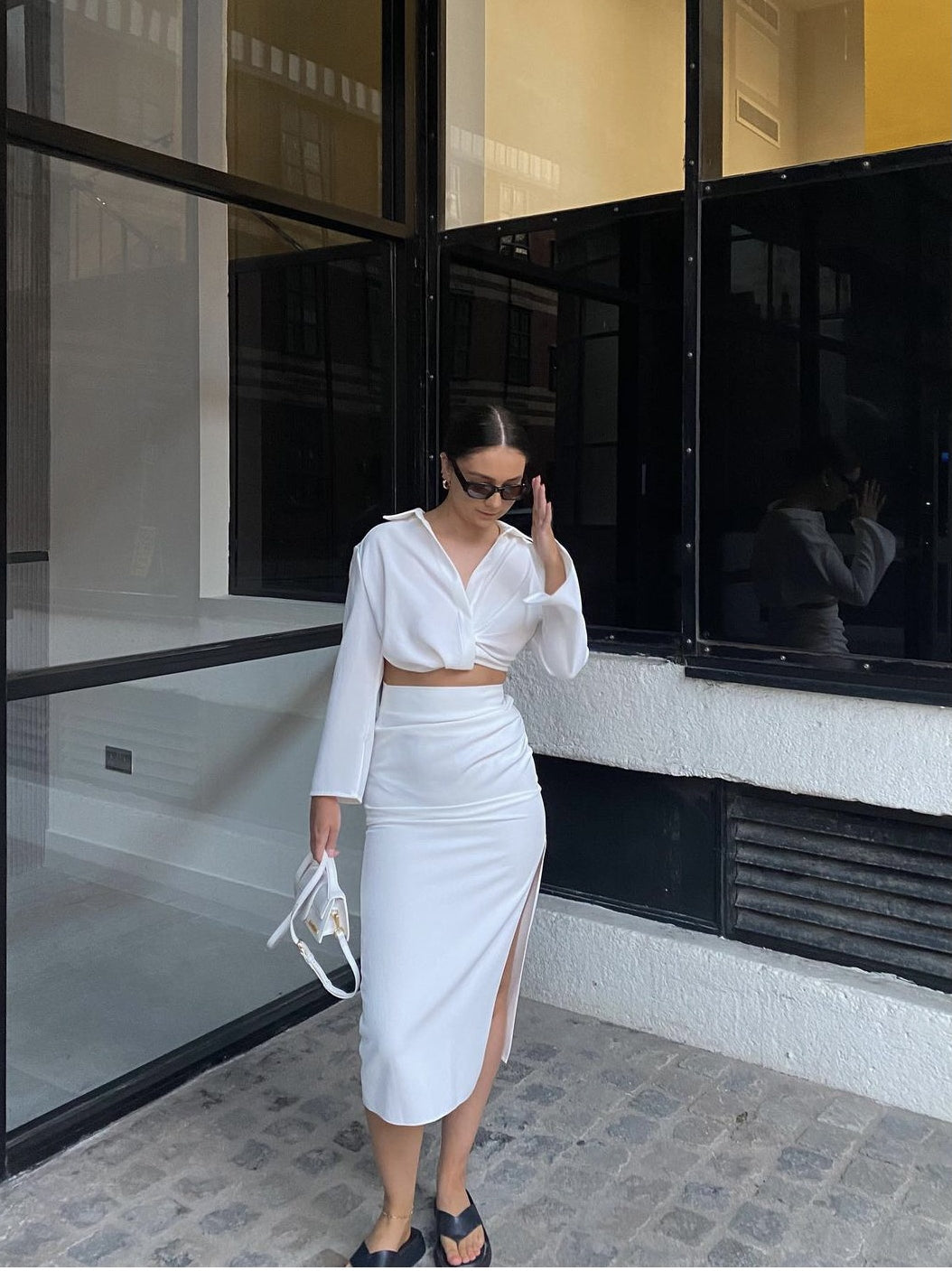 Luxe Niche Top & Skirt High End Two Piece Set