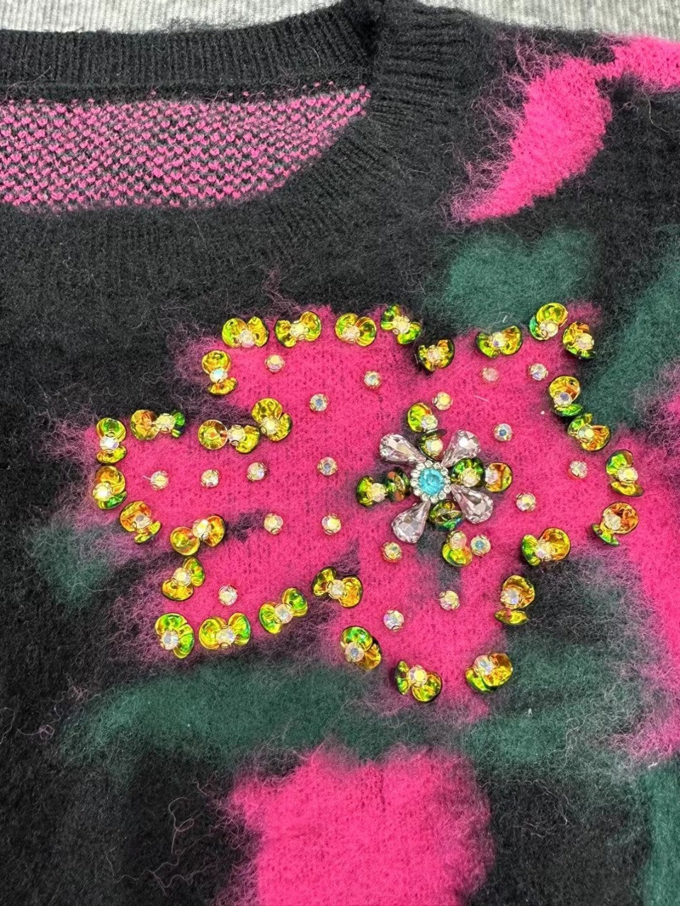 Piece Of Art Printed Sweater