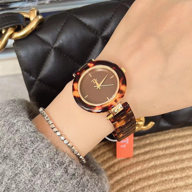 Amber Retro Ladies Watch