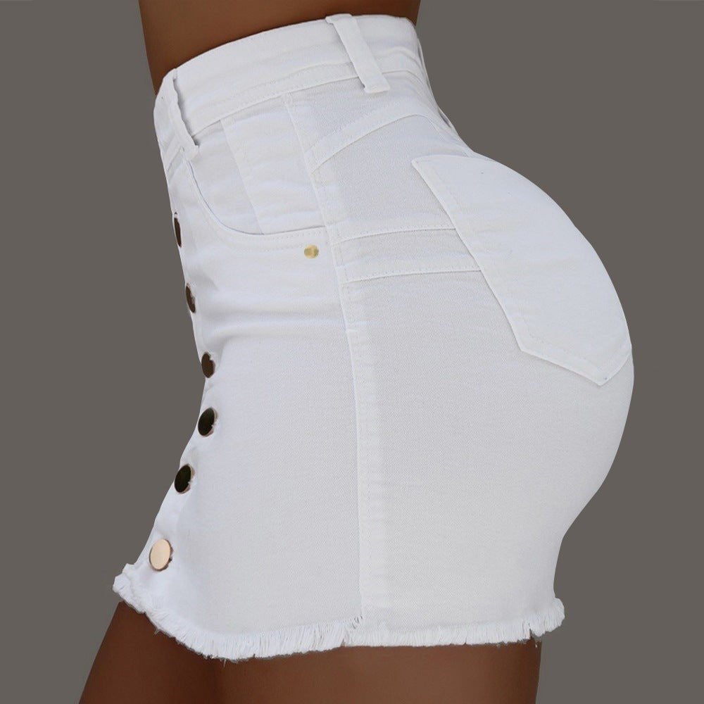 Sassy Gal Pocket Denim Skirt