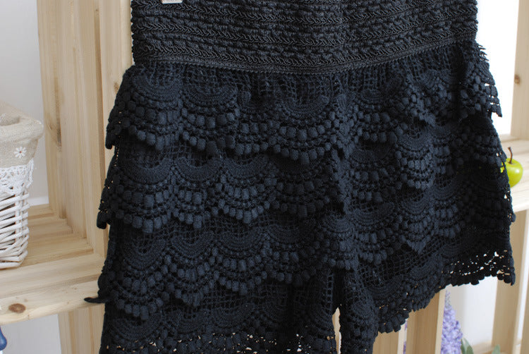 Forever My Love Lace Crochet Culottes