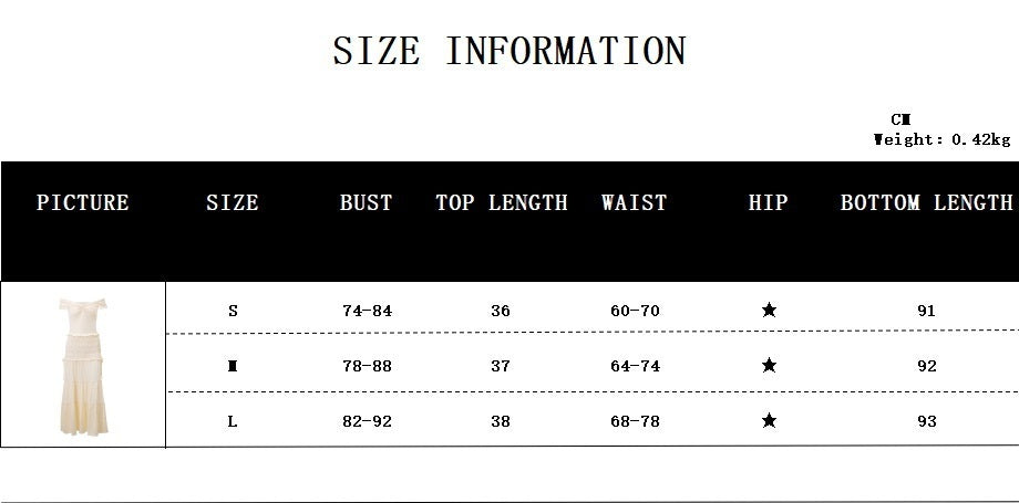 French Peasant Style V-neck Top Skirt Set