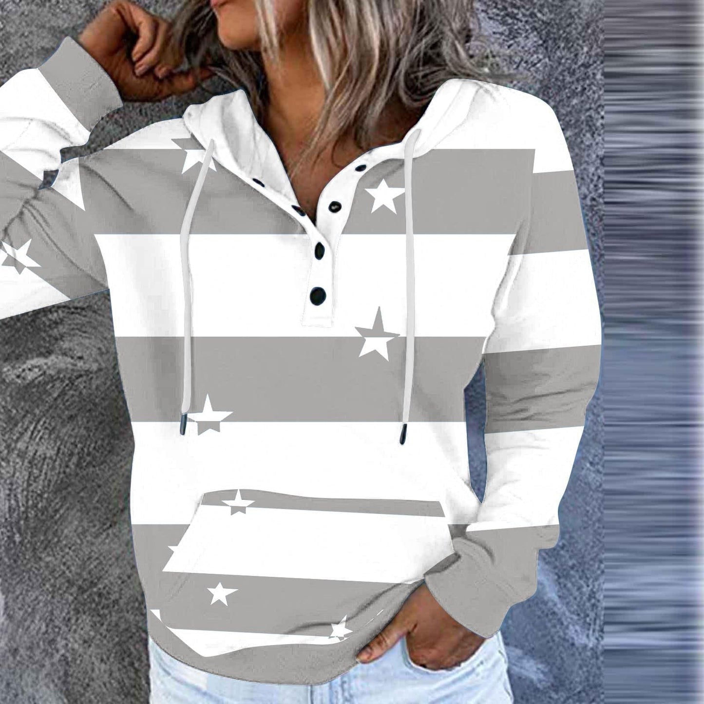 Autumn Button Long Sleeve Sweaters