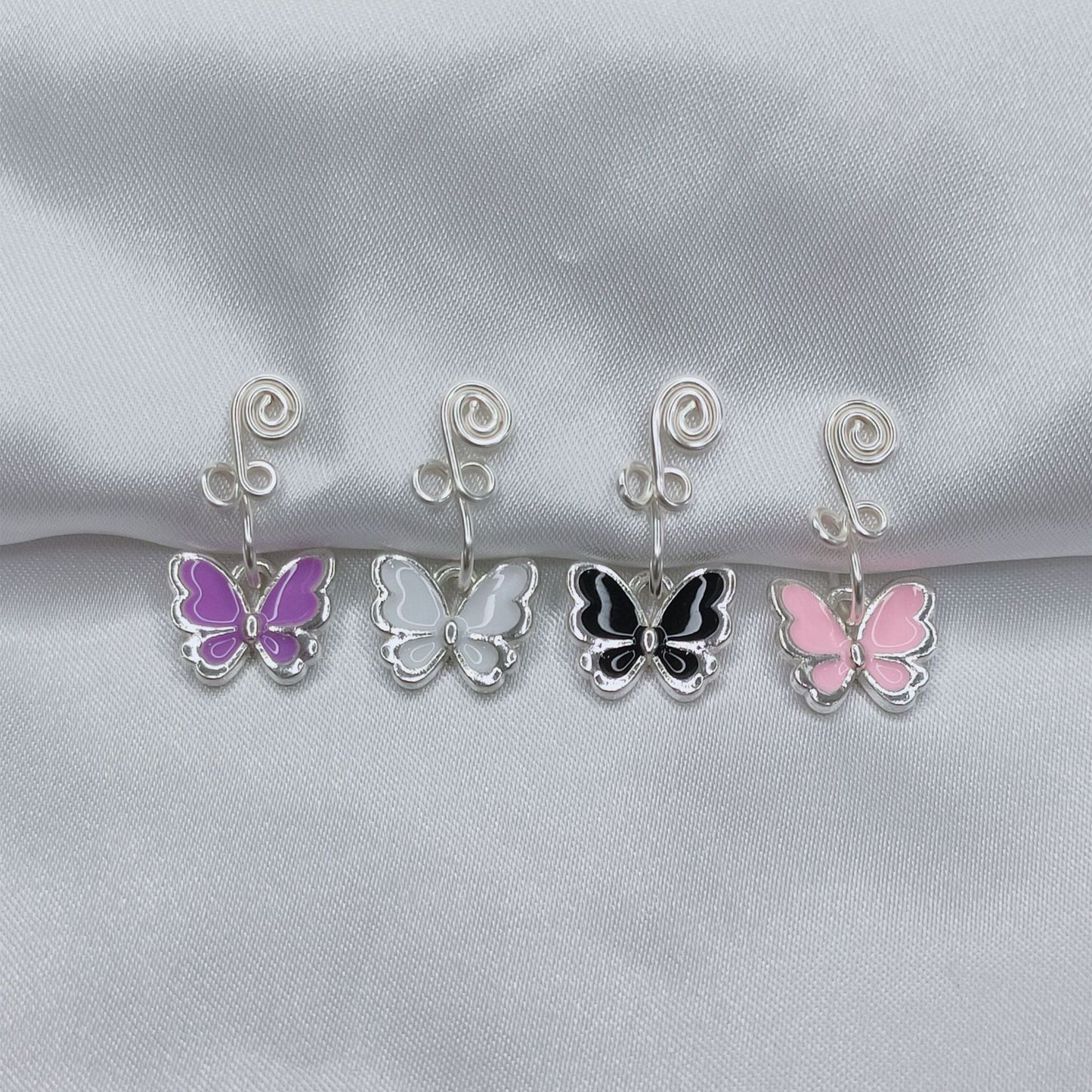 Butterfly Gold-Plated Nose Ring.