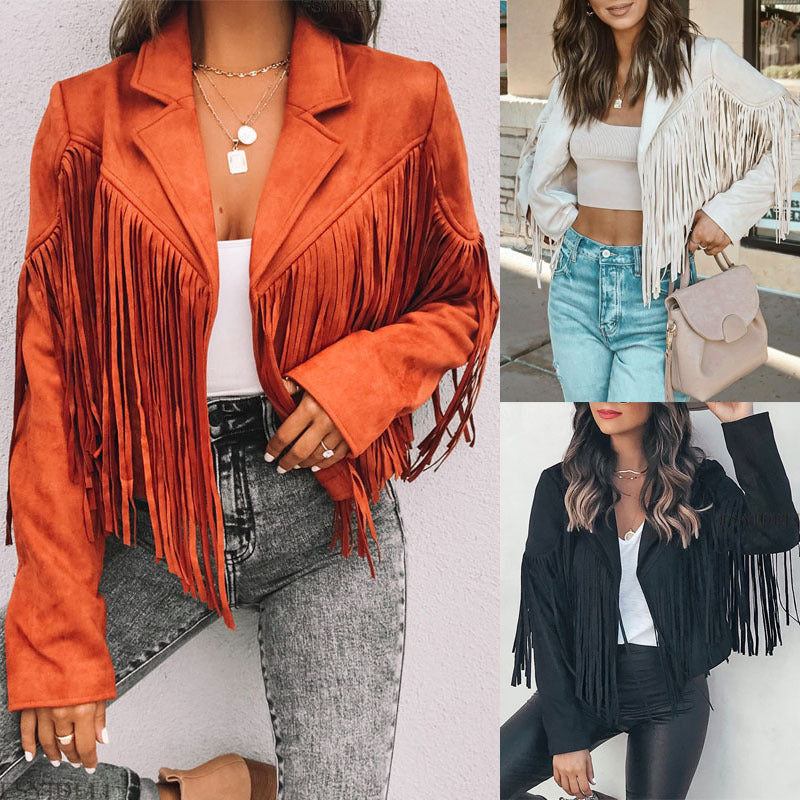 Elegance Defined Tassel Jacket