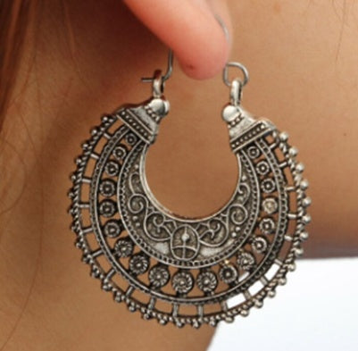 Bohemian Style Vintage Ancient Earrings.