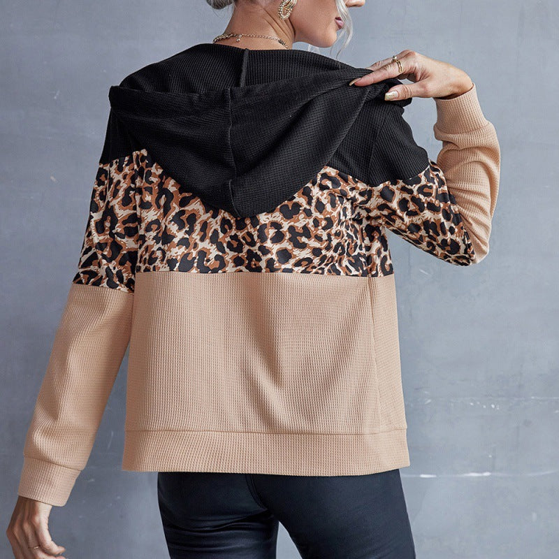 Bold and Classy Leopard Zipper Jacket