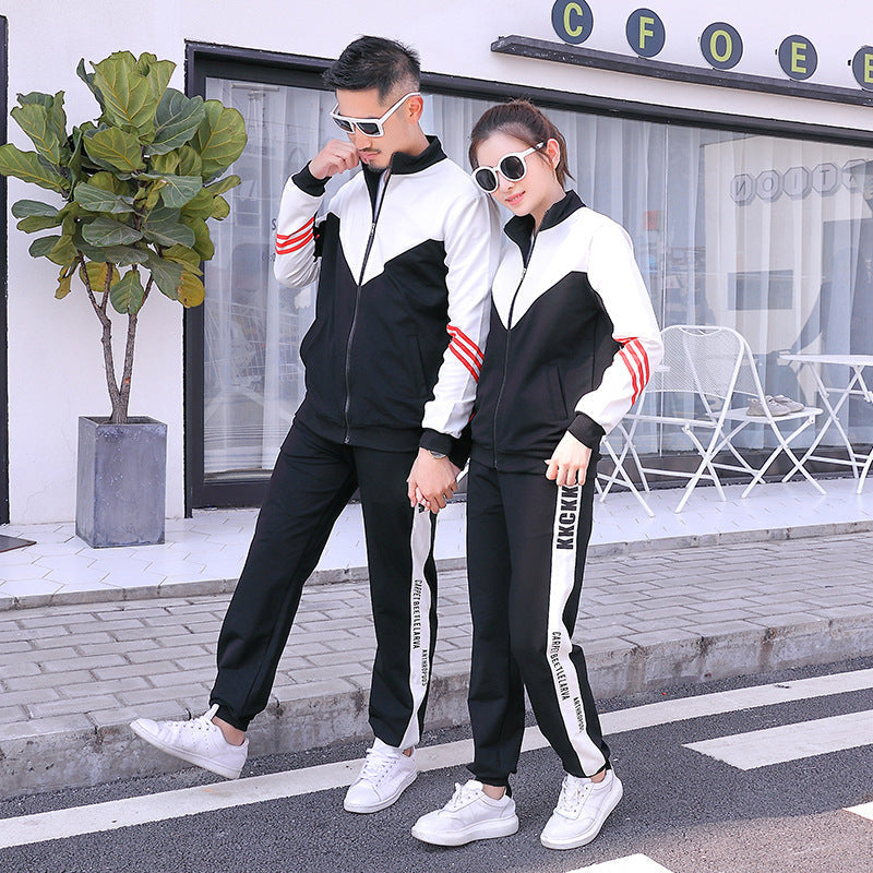 Family Matching Activewear Sets with Zip Top and Pants