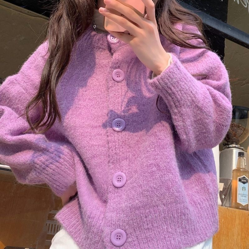 My Person Vintage Style Knit Cardigan